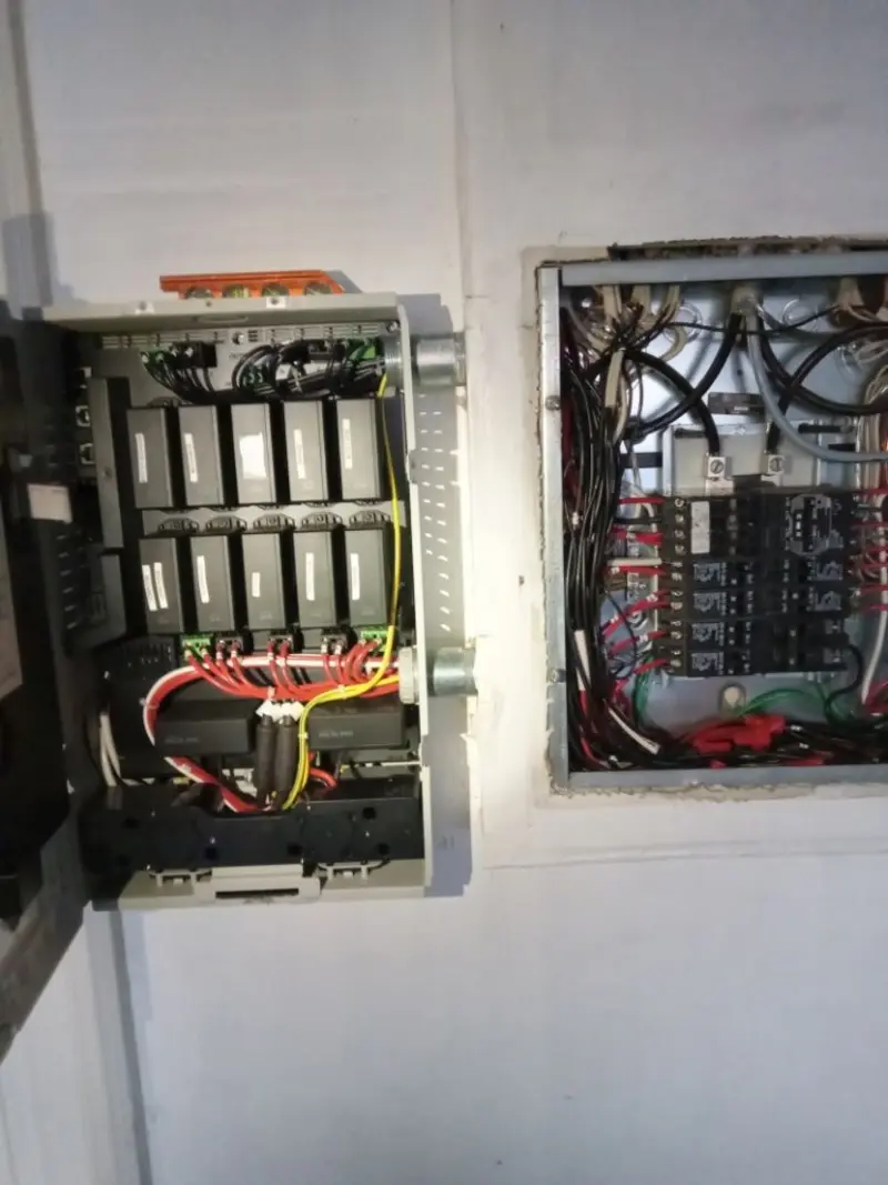 Electrical panel upgrade completed for Commercial Electrician Services in Aurora